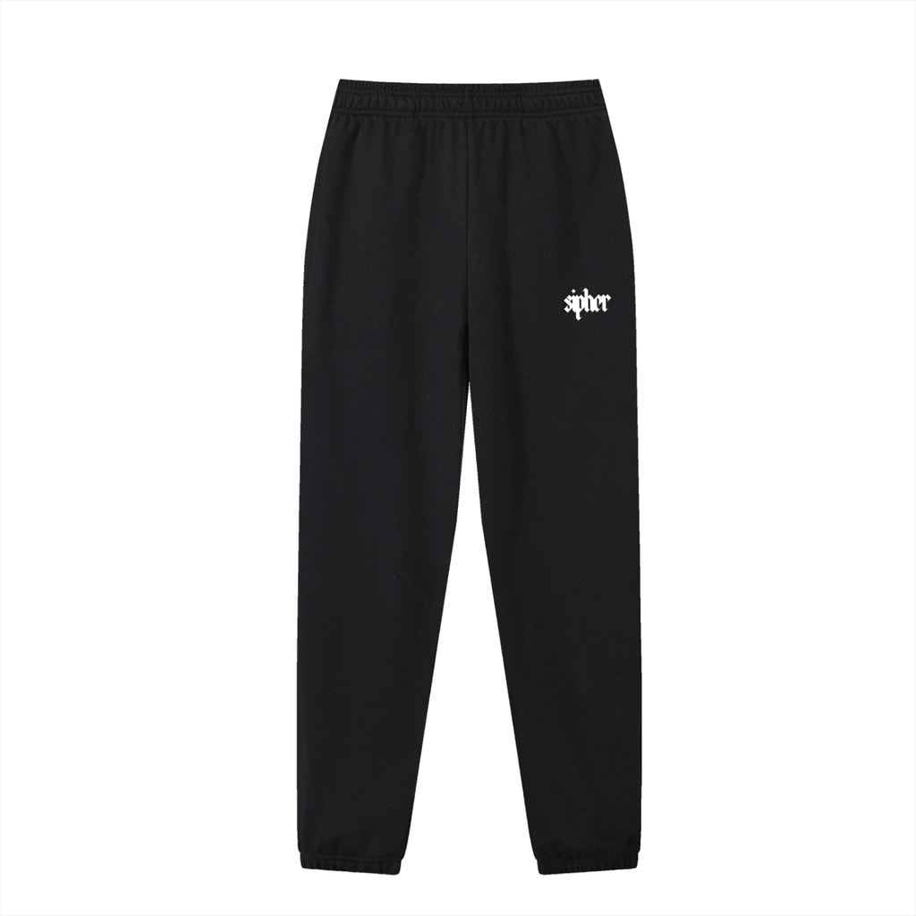 SIPHER UNISEX Trackpants Black
