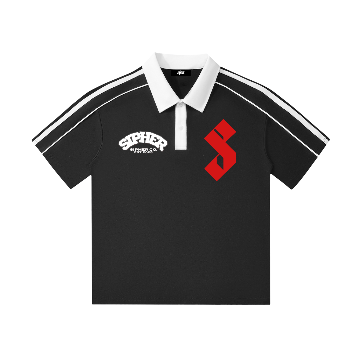 SIPHER Polo Black